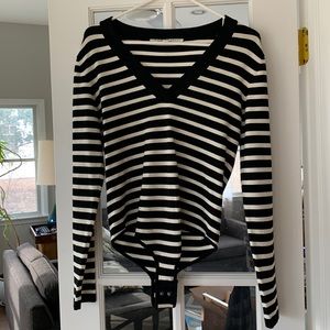 Veronica Beard wool blend bodysuit